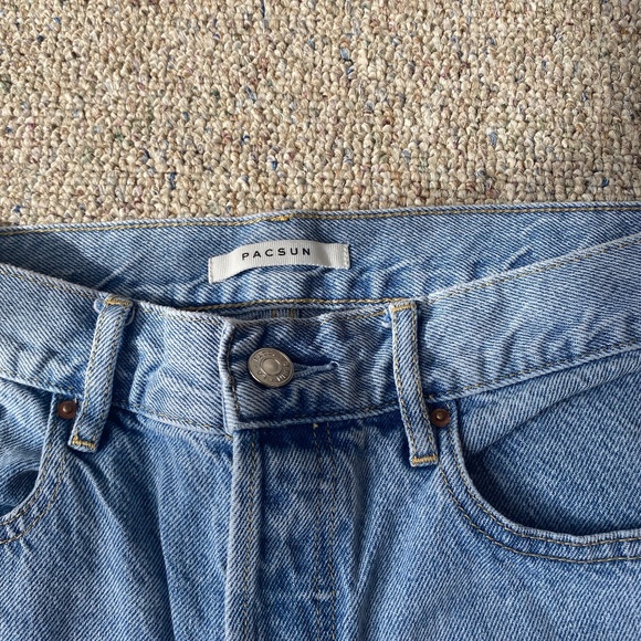 Pacsun Jeans Size 28 Ultra High Rise Slim Distressed Ripped Jeans - Picture 2 of 7